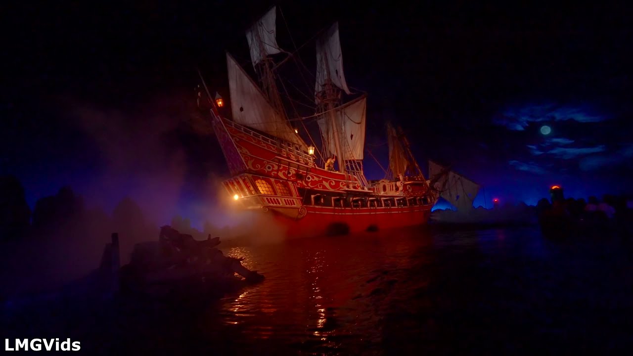 [2021] Pirates of the Caribbean ride - 4K 60FPS POV: Disneyland Park, California