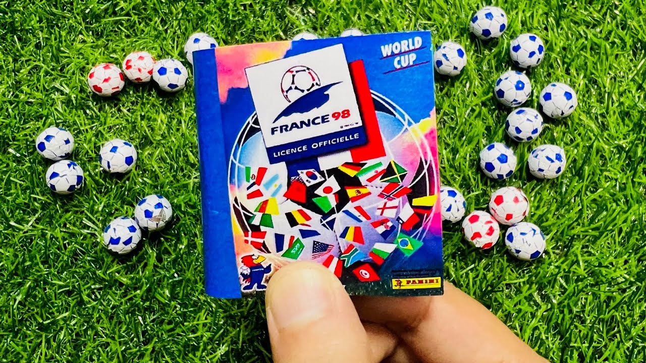 TUTORIAL MINI ALBUM FRANCIA 1998 🇫🇷⚽
