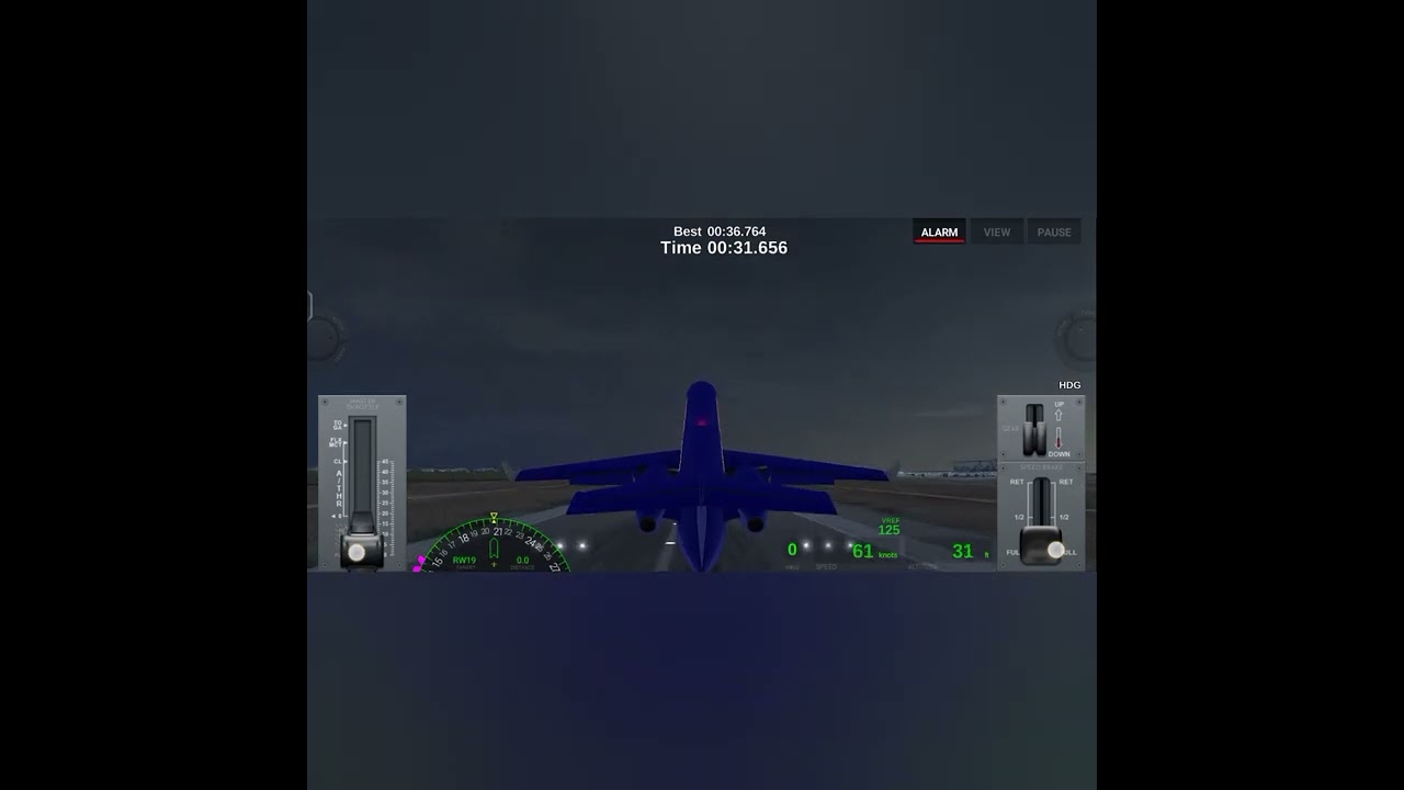 Fast Landing - PART 2 ✈️👨&zwj;✈️ #Shorts