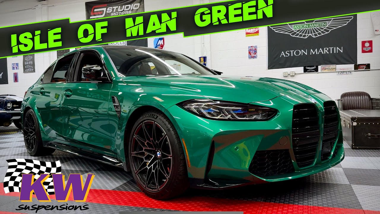 Sickest Color Combo BMW M3 Getting Ready for a Drop