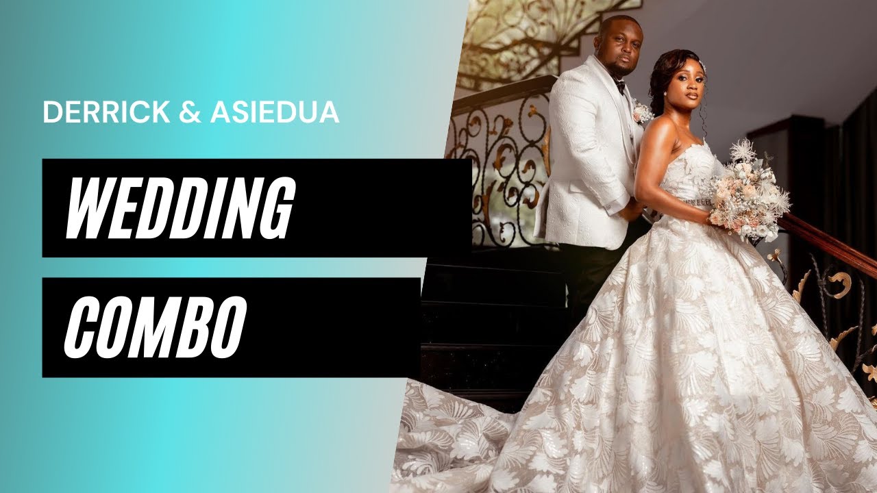 Traditional and white wedding ceremony of Derrick and Asiedua.