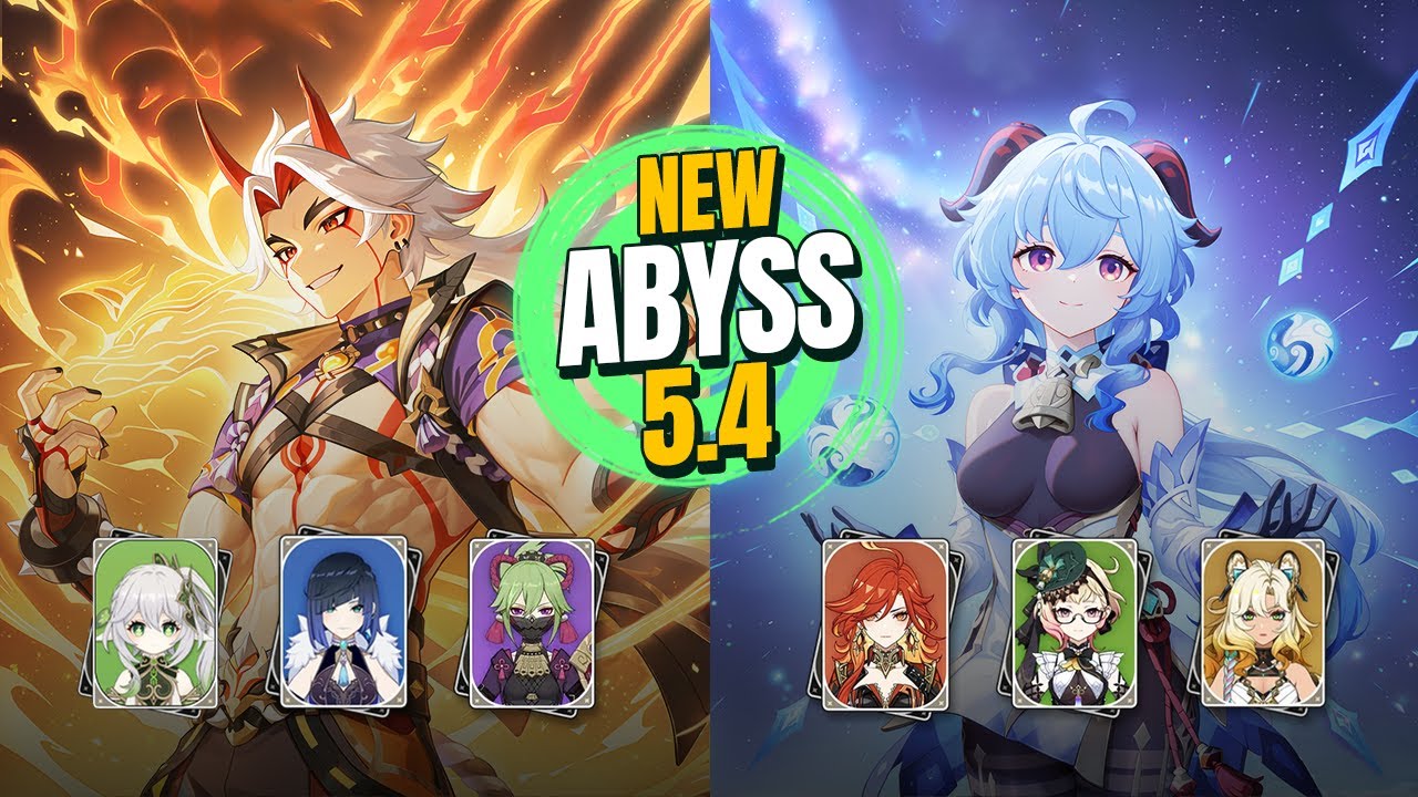 C1 Itto Hyperbloom & C0 Ganyu Premium Melt | NUEVO Abismo 5.4 | Genshin Impact