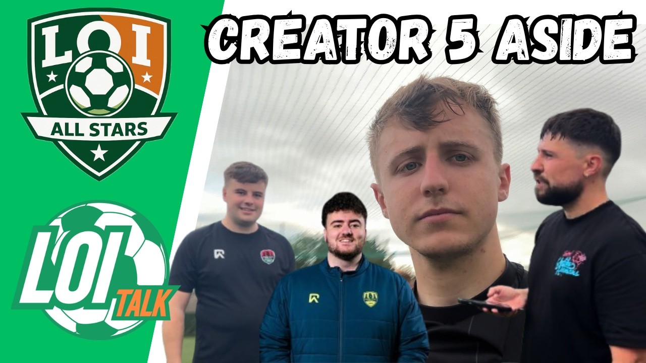CREATOR 5ASIDE! | Ft. MILLENIAL DAD, CIAN O'MAHONY, AARON HOWEY & MORE