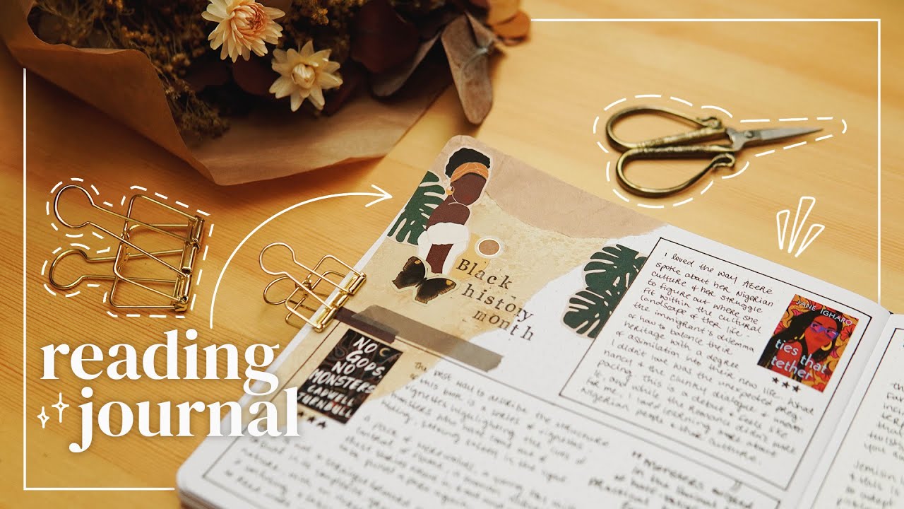 Black History Month Reading Journal Spreads + Recommendations! 📚