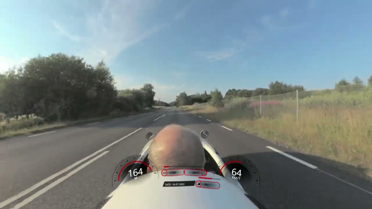 Velomobile Fast Downhill Hallandsåsen Sweden