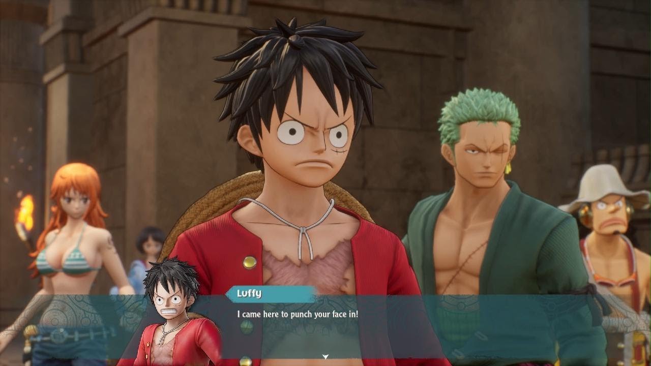 ONE PIECE ODYSSEY (PS4) - Crocodile Boss Fight + Cutscene