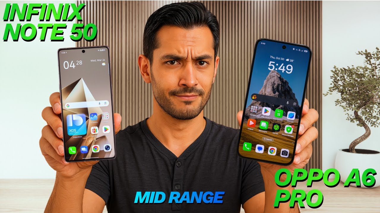 Infinix Note 50 vs Oppo A6 Pro – Full Comparison 2026 📱🔥