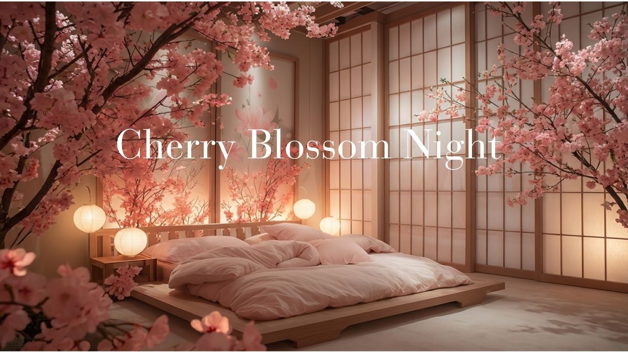 【Cozy BGM】Gentle Acoustic Guitar for Spring Rest (with Soft Piano) | Under the Blossoms
