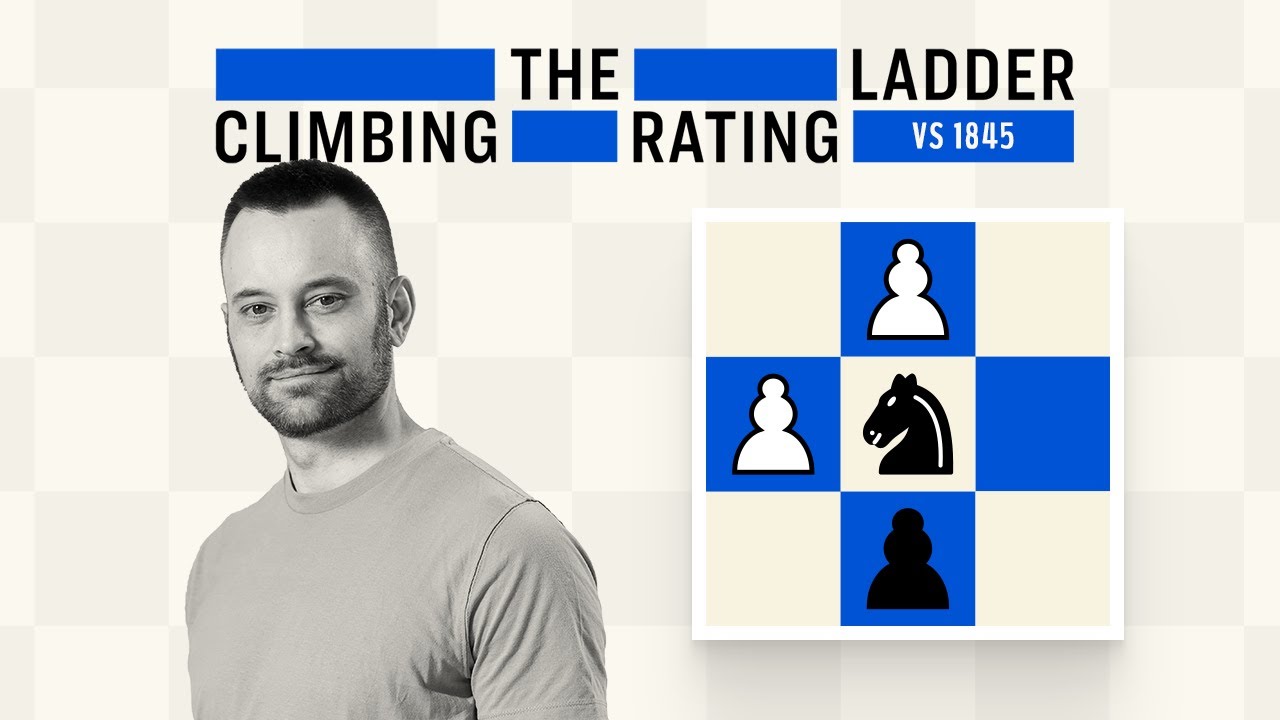 Encouraging Overextension with Alekhine's Defense | Climbing the Rating Ladder vs. 1845