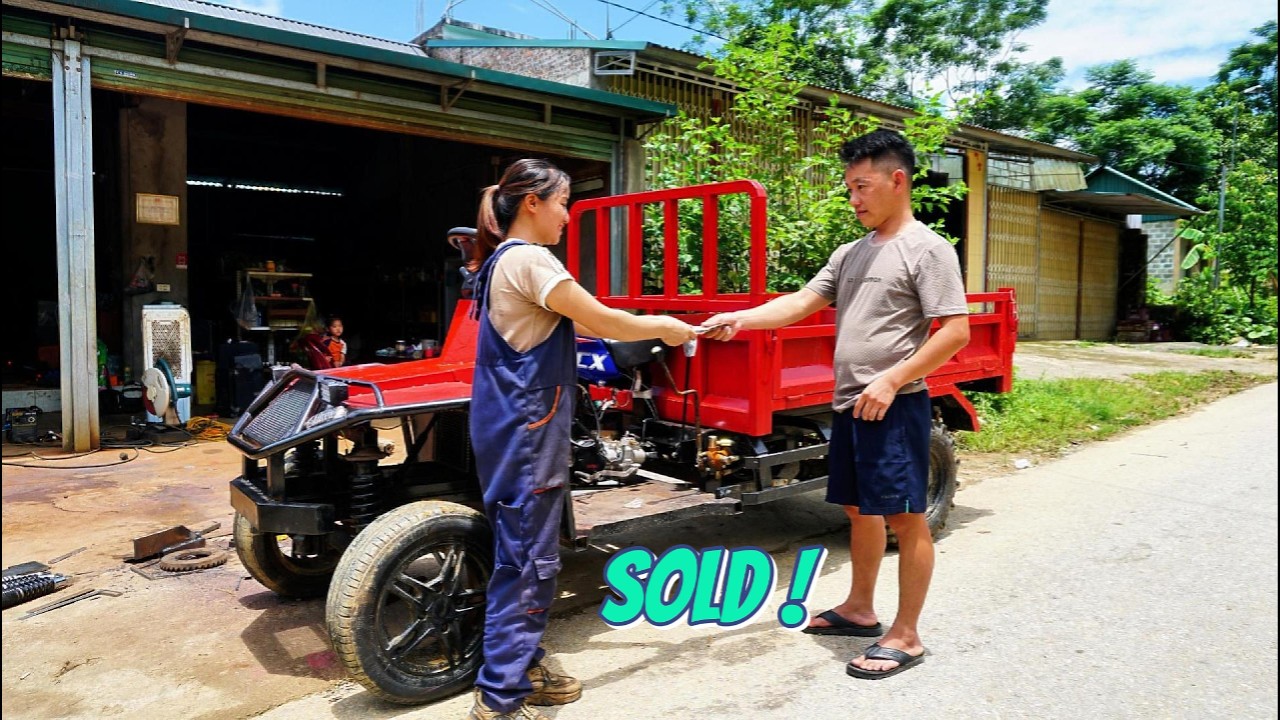 Completing the ATV and handing it over to a young man passionate about ATVs | A touching ending