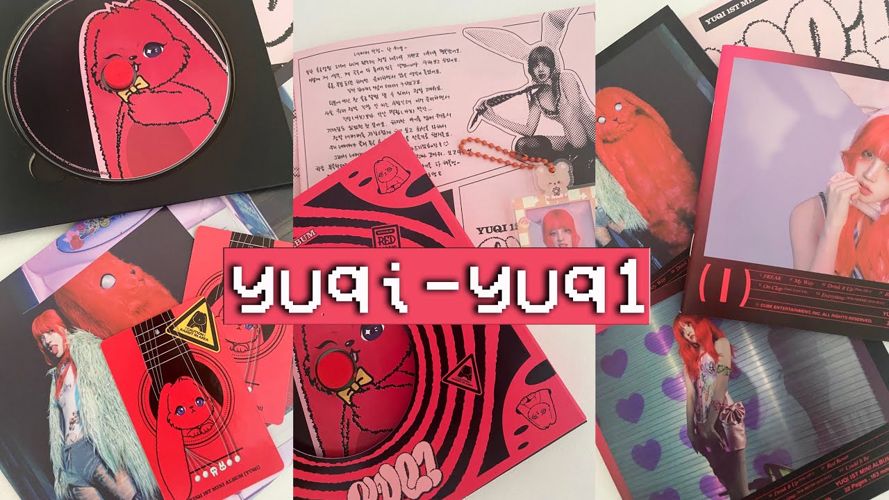 Распаковка альбома Yuqi - Yuq1🐰❤️unboxing album yuqi (g)I-dle - yuq1