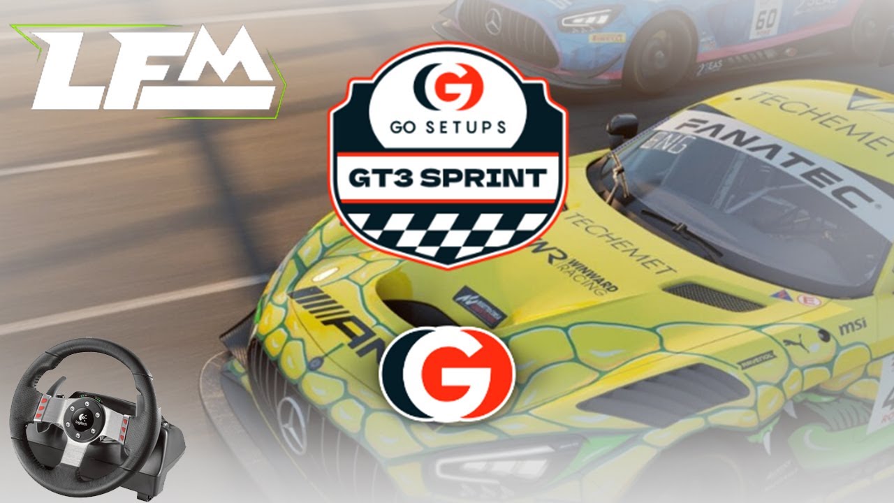 Começamos oficialmente no Campeonato !!! | GT3 Sprint Series 1ª Etapa | Liga LFM