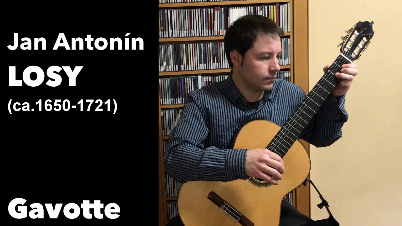 Gavotte - Jan Antonín Losy (ca. 1650-1721) José Manuel Velasco Martín, Guitarra