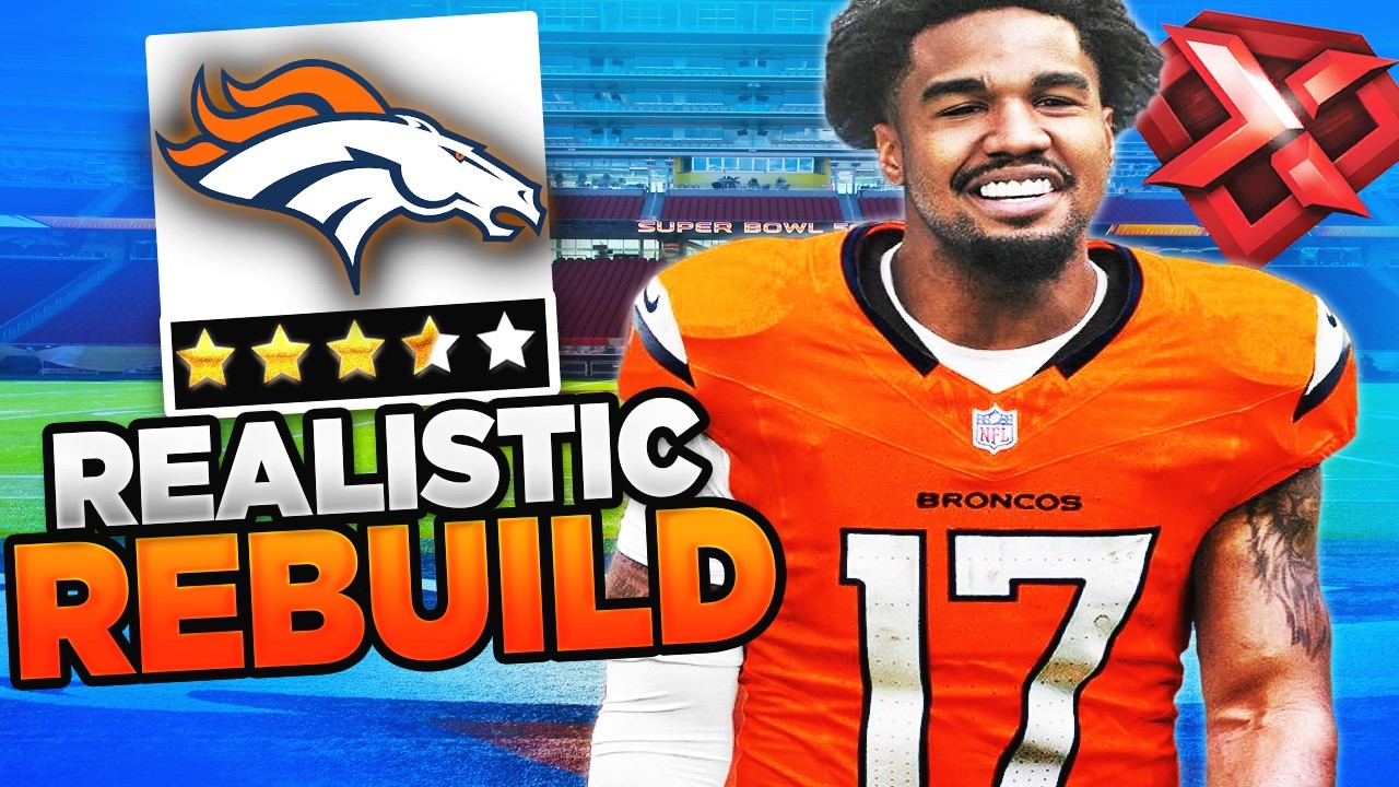 Jaylen Waddle Is a Cheat Code | Madden 26 Denver Broncos Realistic Rebuild