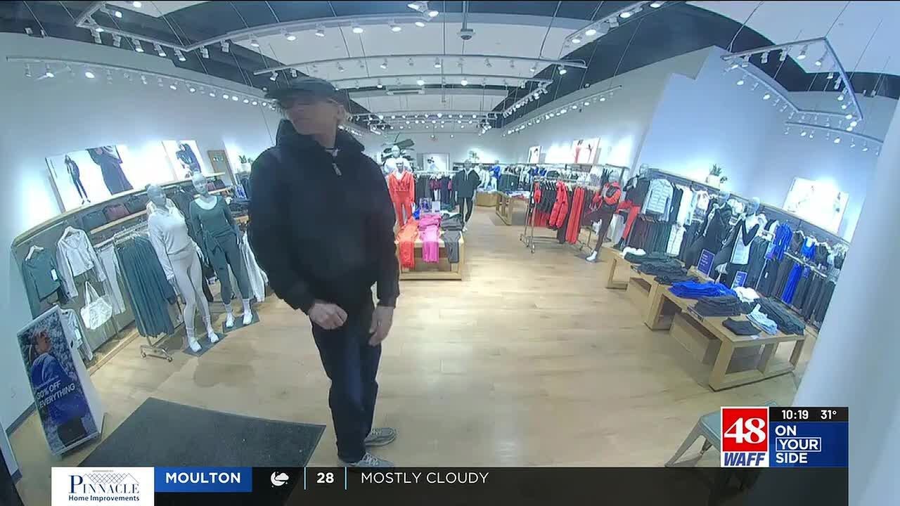 Huntsville-area Crimestoppers searching for man accused of stealing $800 worth of merchandise