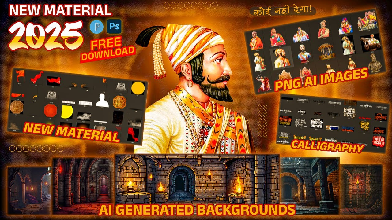 SHIVJAYANTI NEW BANNER MATERIAL FREE DOWNLOAD DOWNLOAD | SHIVJAYANTI BANNER EDITING | AI IMAGES