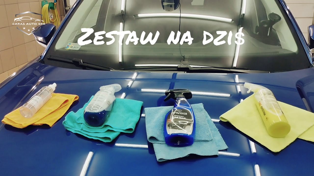 Porównanie produktów do szybkiej aplikacji na lakier.  2x sealanty vs 2x wosk w płynie.  cz.1