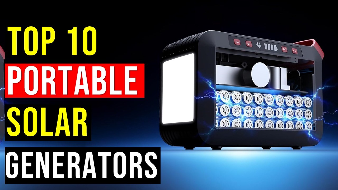 ✅The Best Portable Solar Generators in 2026: Top- 10 Portable Solar Generators (Reviews)