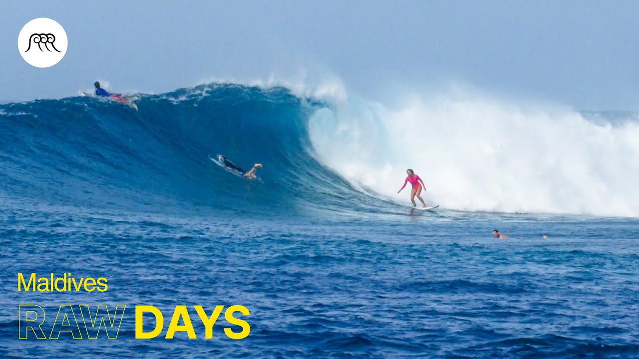 RAW DAYS | Around Maldives | Awesome surfing trip