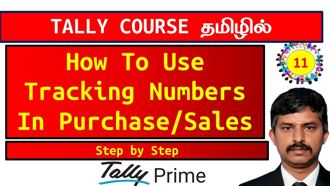 Tally Prime Delivery Challan & Tracking Number Explained in Tamil | Sales & Purchase Workflow