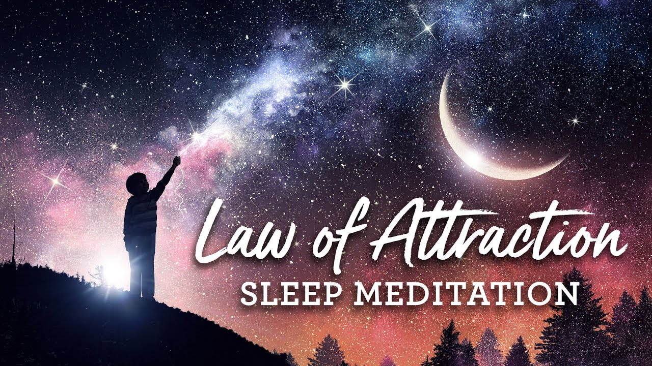 LAW OF ATTRACTION Sleep Hypnosis ★ 8 Hrs ★ MANIFEST Success, Love, Wealth, Health and Happiness