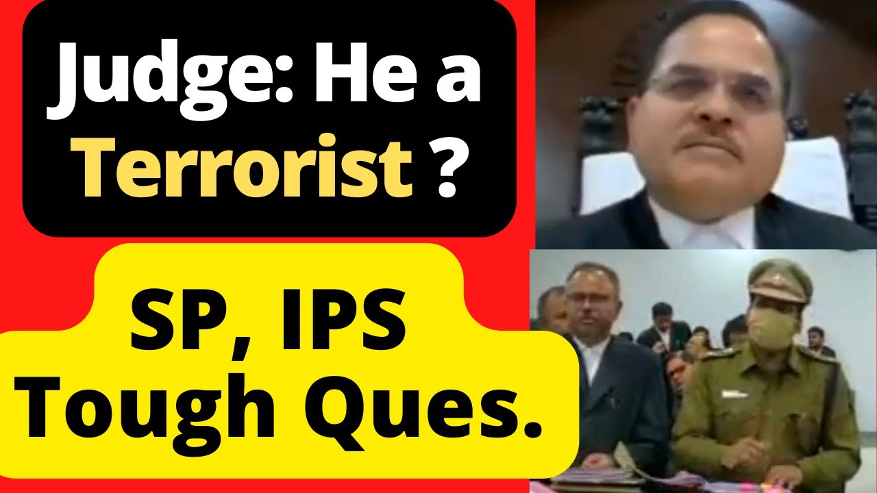 Judge: Was He a Terrorist, How can you do this ! SP, IPS Tough time in HC #PatnaHighCourt #LawChakra