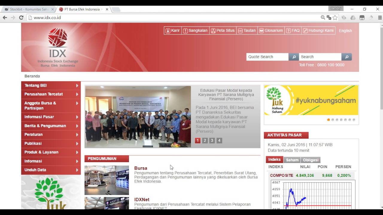 Stockbit Social Features - Stream