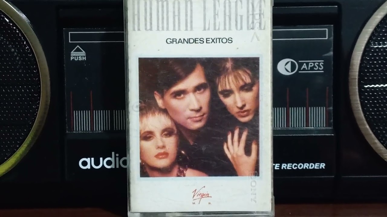 CASSETTE  ORIGINAL  DE  ÉPOCA.  THE  HUMAN LEAGUE   GRANDES ÉXITOS   