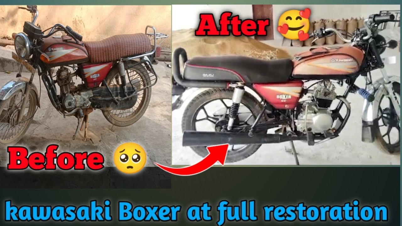 Boxer at full restoration||Boxer at full modified