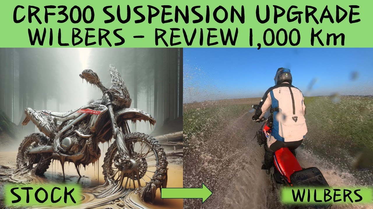 CRF300 Suspension Upgrade, Review 1,000km WILBERS