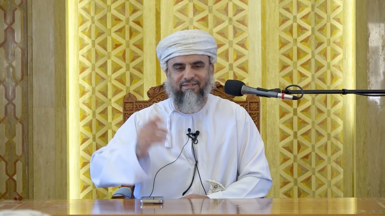 محاضرة الشيخ فهد بن محمد الخليلي