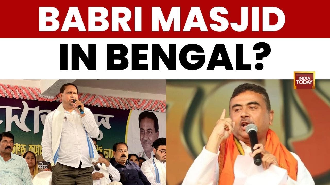 Babri Masjid Row in Bengal: TMC MLA Humayun Kabir’s Dec 6 Plan Sparks BJP Attack | India Today