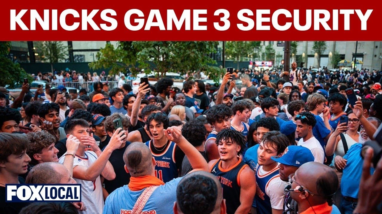 Officials give security update for Knicks Game 3 at MSG