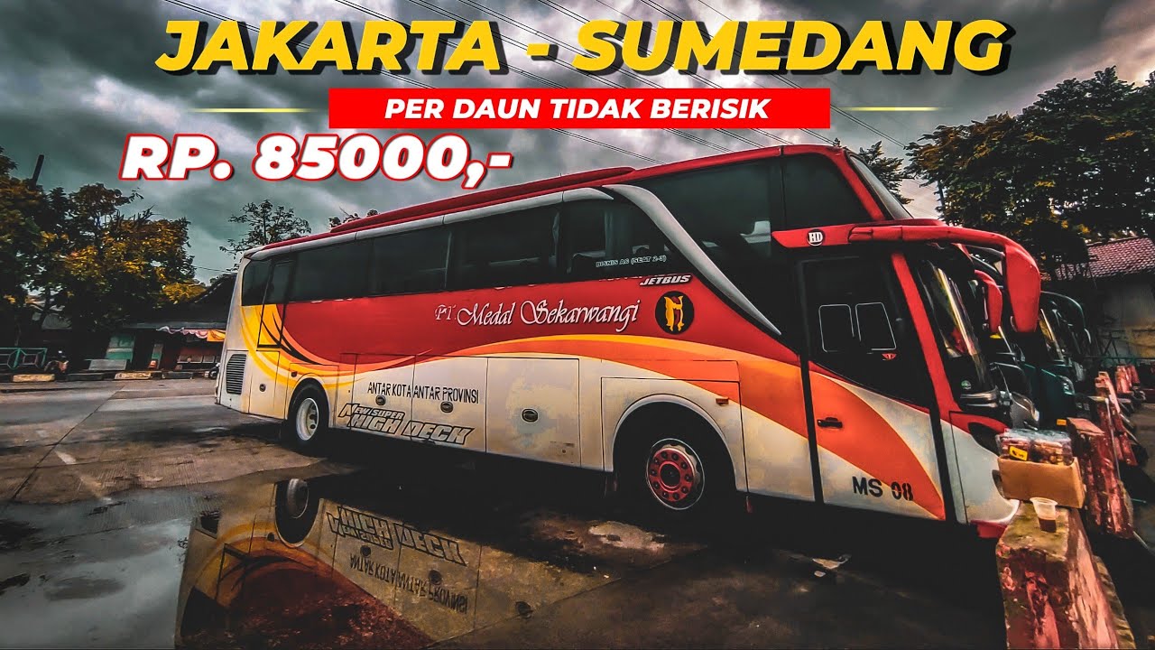 BUS DARI NAMA PANGGUNG HIBURAN | BUS MEDAL SEKARWANGI JAKARTA - SUMEDANG
