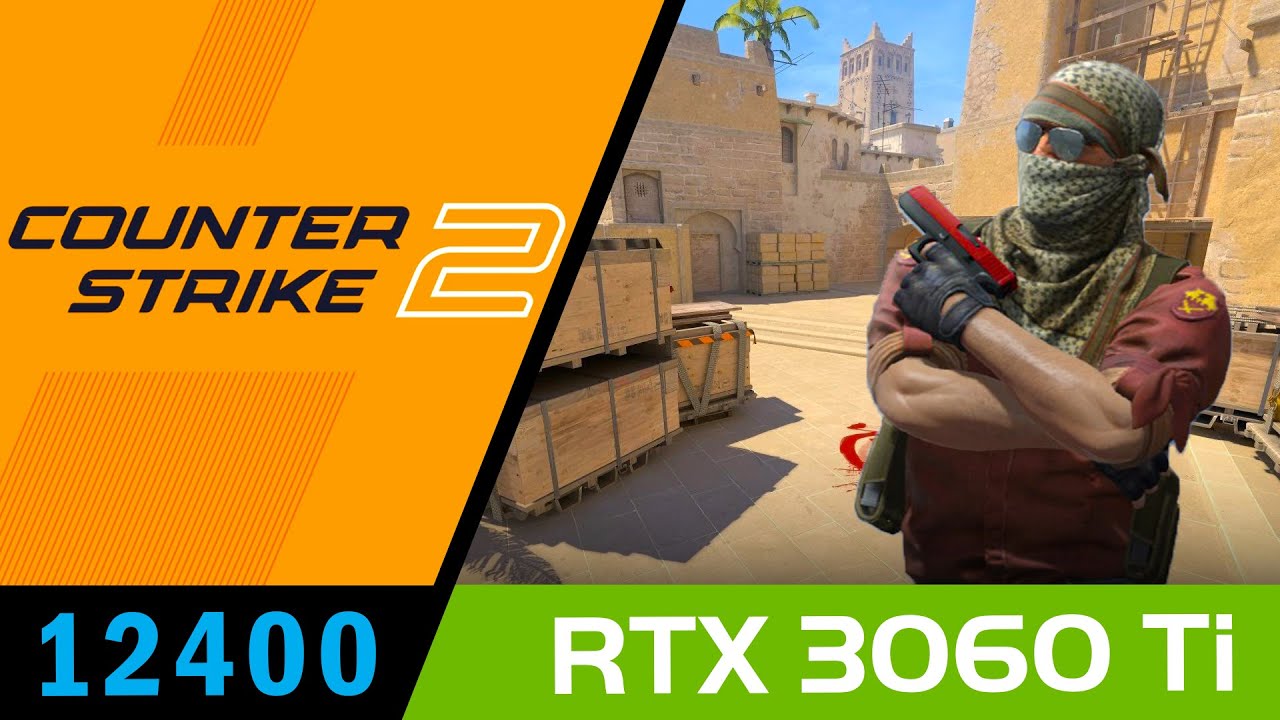 Counter-strike 2: RTX 3060Ti + i5 12400F  ( FHD - 2К - 4К )
