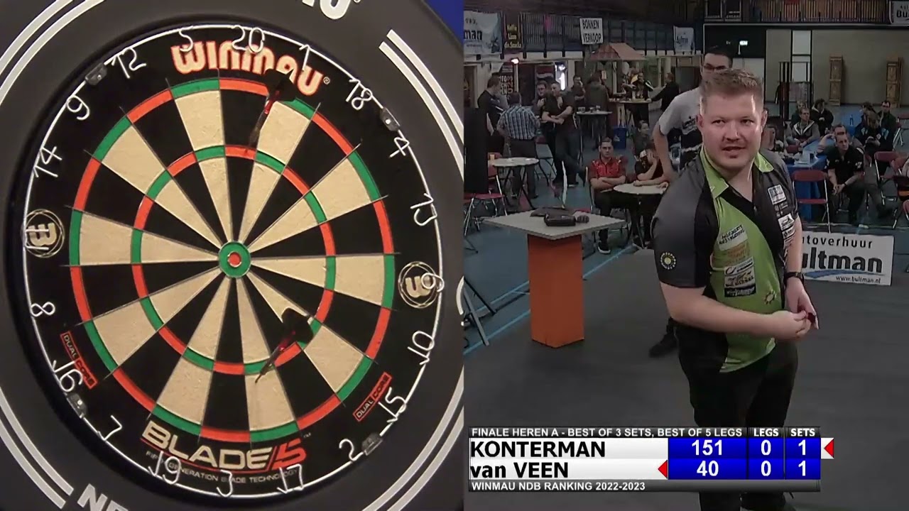Finale heren A | Open Stedendriehoek | Winmau NDB Ranking 2022-2023
