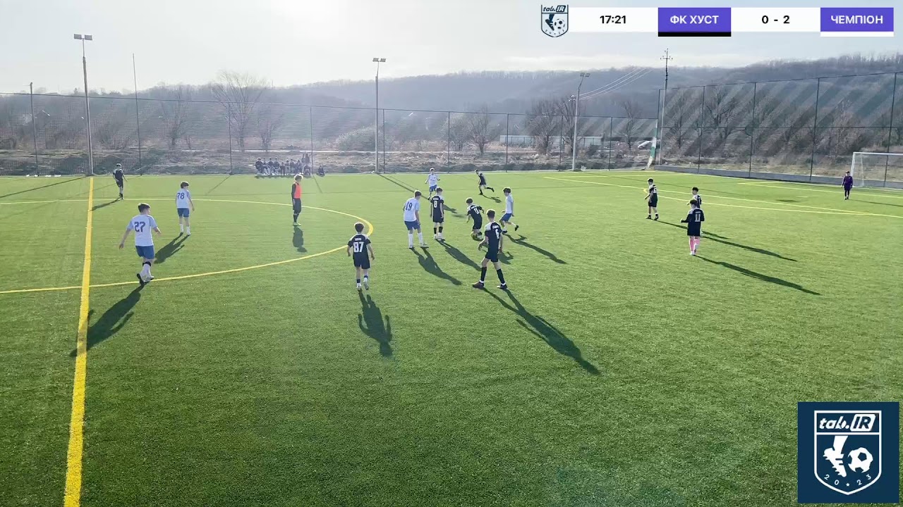 Дитячий турнір Tab.IR U-15( 5-8 березня) 
ФК ХУСТ VS ЧЕМПІОН