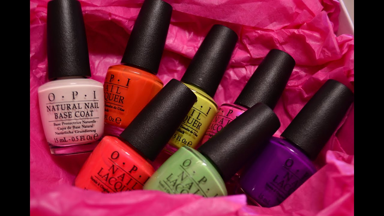OPI Summer 2014 ~ Neon ~ Live swatches