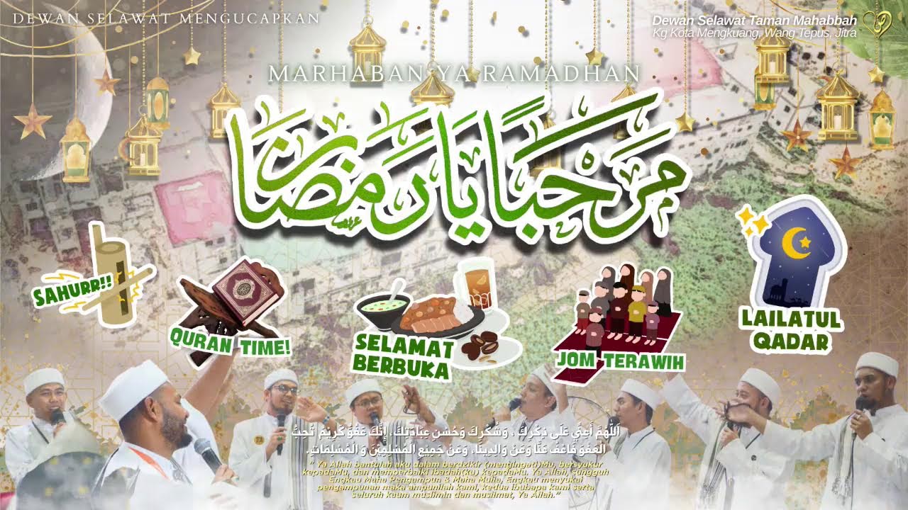 Live | 18/2/2026 - Wida'an Ya Syaban, Marhaban Ya Ramadhan 1447H