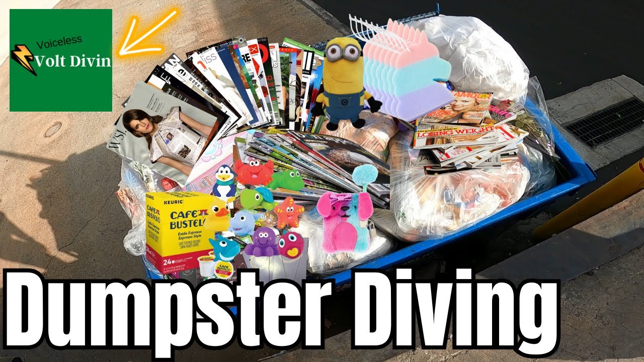 Voiceless Dumpster Diving No Talking ASMR Silent S4E12 ver 2