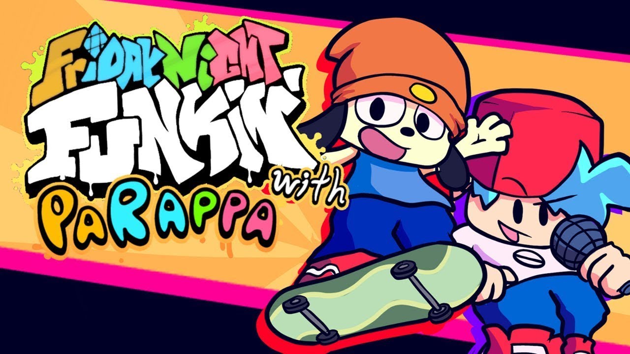 PaRappa The Rapper in FNF| FNF With PaRappa Mod!