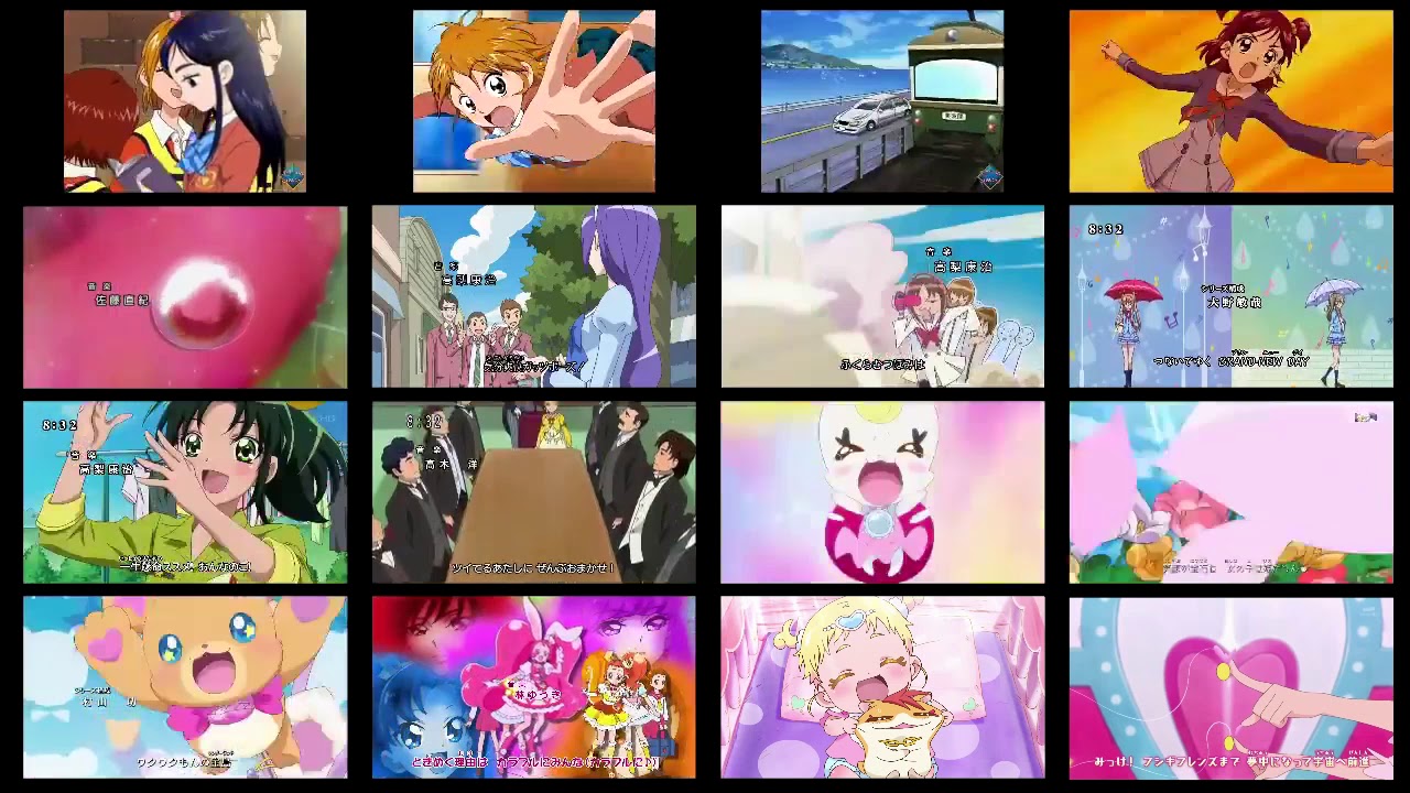 Every Pretty Cure intro but they all play at the same time [AUDIO WARNING] (2019)