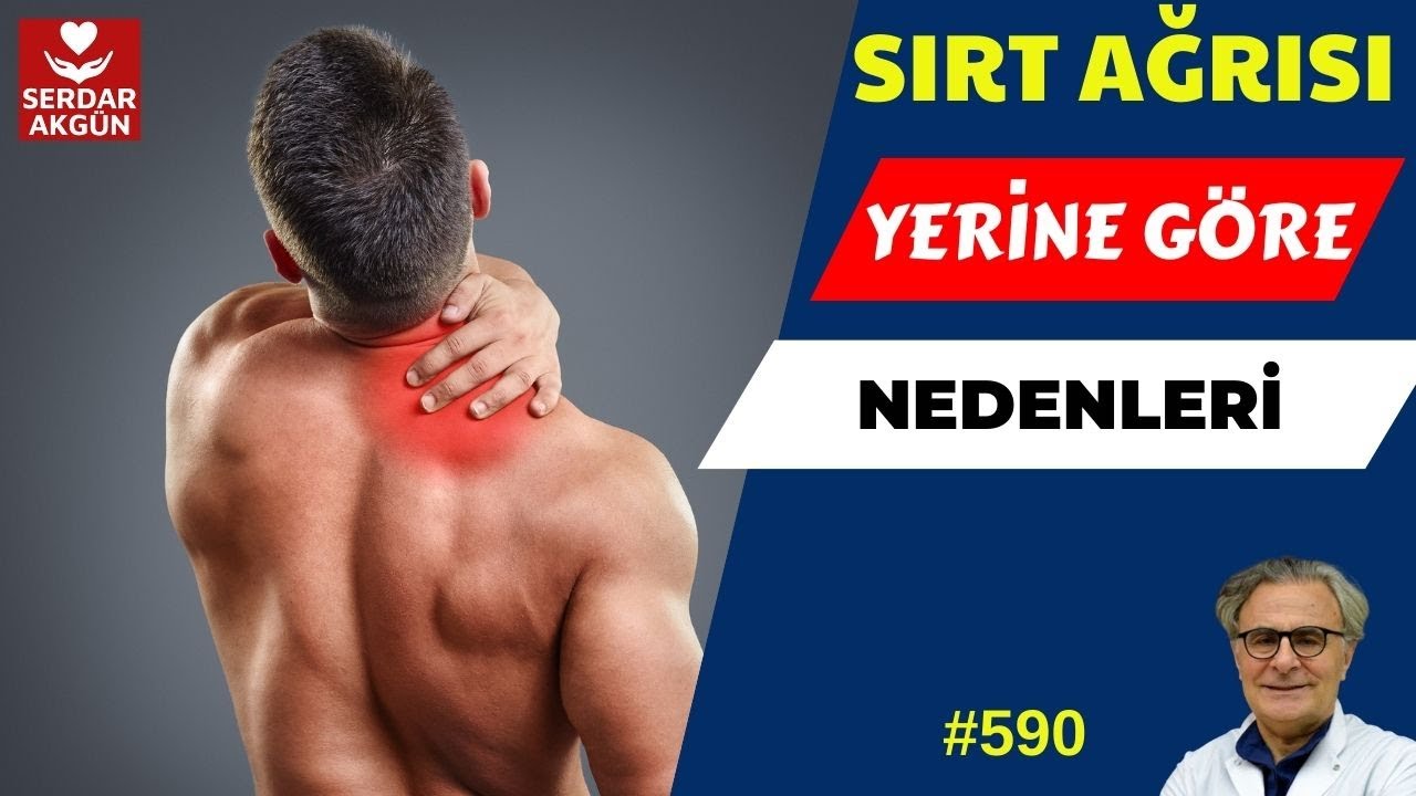 590. Sırt Ağrısı, YERİNE GÖRE NEDENLERİ?,  Prof.Dr.Serdar Akgün, Aktüel Sağlık