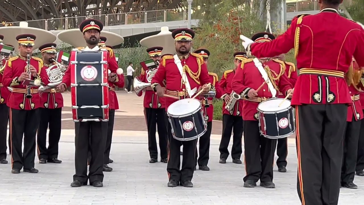 Abudhabi police band #lacopavida #dubaiexpo2020