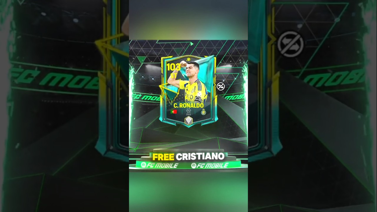 HOW TO GET FREE CRISTIANO RONALDO IN EA FC FIFA MOBILE 25 #shorts #fcmobile #ronaldo