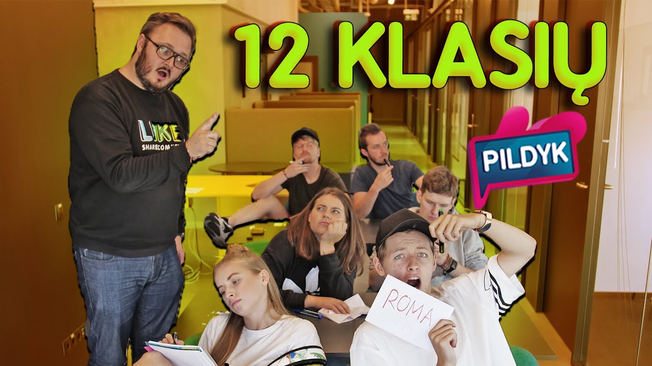 12 KLASIŲ KONTROLINIS DARBAS | Lauritta, STIMOMEDIA, Talžūnas, Vėjas | Pildyk ofisas