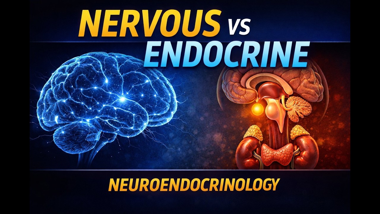 1- Neuroendocrinology | Nervous vs Endocrine System & Hormone Mechanisms | Guyton & Ganong