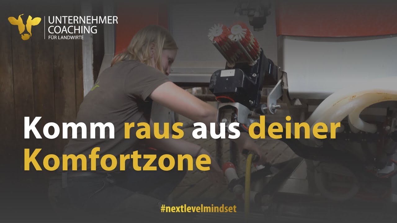 Komm raus aus deiner Komfortzone