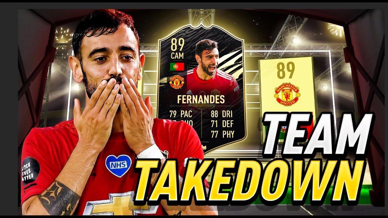 SIF BRUNO FERNANDES! TEAM TAKEDOWN! CRAZY DISCARD! FIFA 21 ULTIMATE TEAM