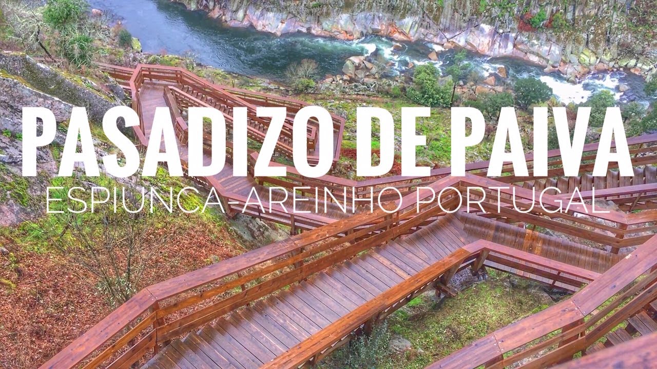 PASADIZO de PAIVA 🚸 Espiunca 🔛 Areinho PORTUGAL 🇵🇹 AVEIRO 👉🏻 Pasarela de Paiva"